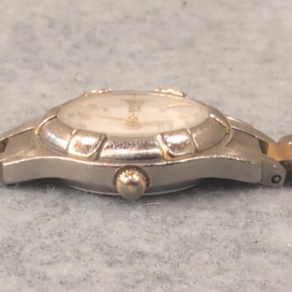 Anne Klein II Women's Two Tone Silver Gold Dial Roman Numeral Quartz Watch New B - Picture 3 of 6